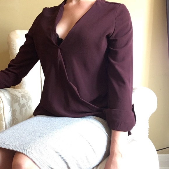 Zara Striped Pencil Skirt With Slit - Picture 4 of 5